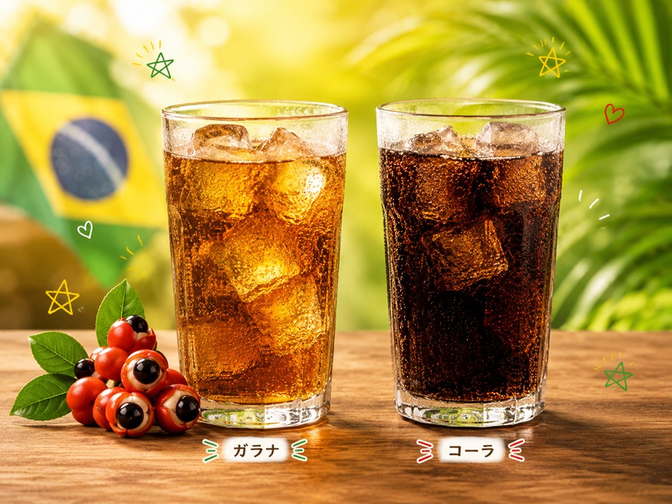 ガラナとコーラとの違いは?