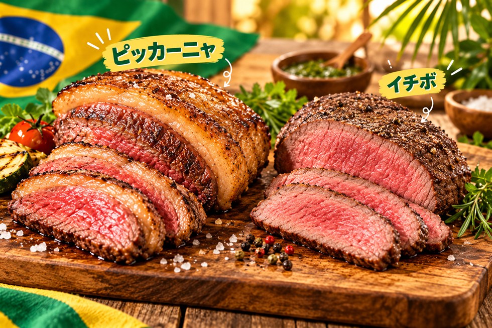 ピッカーニャとイチボの違い